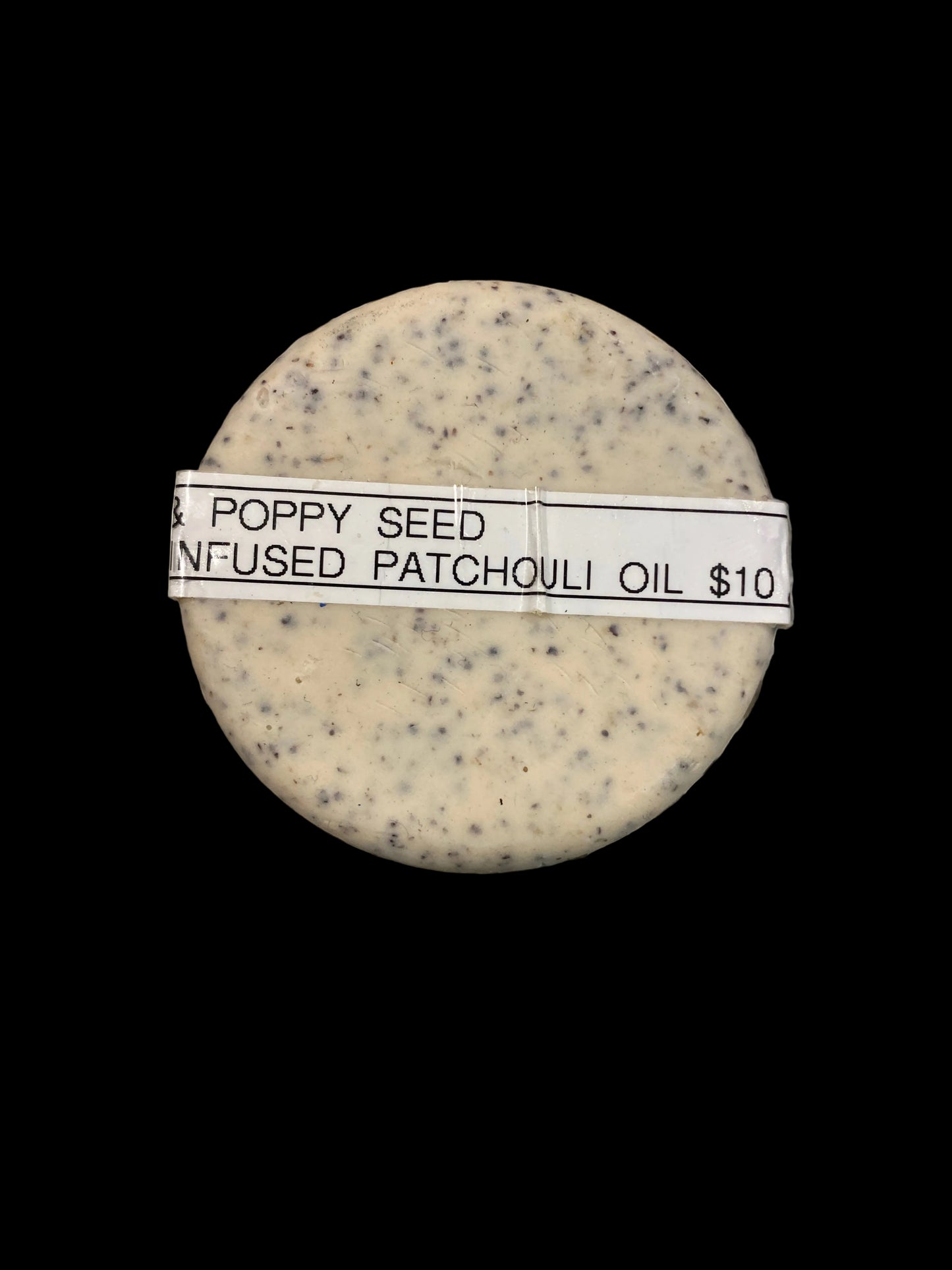 Oatmeal & Poppy Seed Sea moss infused Patchouli Oil infused